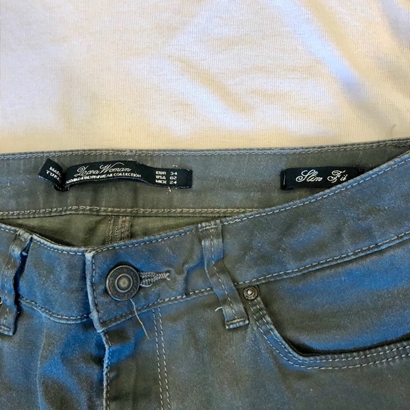 ZARA Grey Slim Fit Jeans/Pants - Picture 3 of 7
